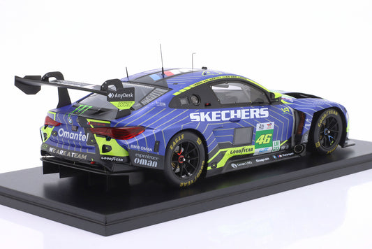 BMW M4 GT3 Team WRT Al Harthy, Rossi, Van der Linde 24h Le Mans 2025 Spark 1:18