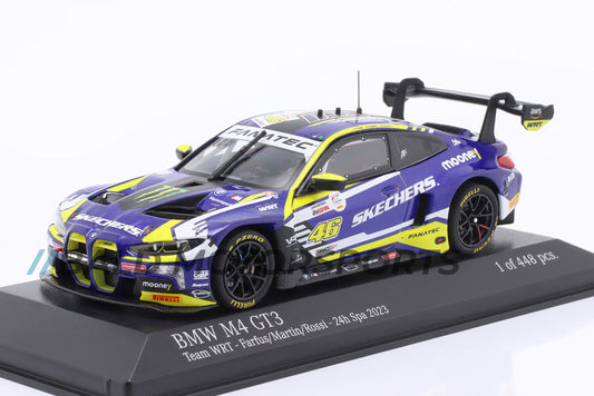 BMW M4 GT3 Rossi, Farfus, Martin 24h Spa 2023 1:43 Minichamps
