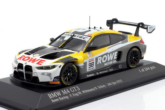 BMW M4 GT3 Rowe Racing Sieger 24h Spa 2023 1:43 Minichamps