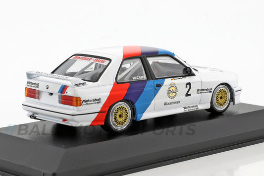 BMW M3 E30 Zakspeed BMW Team Eric van de Poele winner DTM 1987 1:43 Minichamps