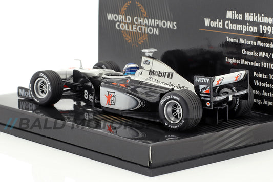 McLaren MP4/13 Mika Häkkinen Formel 1 Weltmeister 1998 Minichamps 1:43