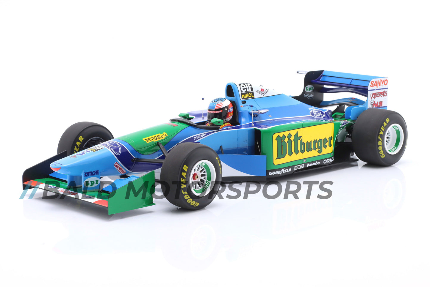 Benetton B194 Michael Schumacher Formel 1 Weltmeister 1994 1:12 Minichamps