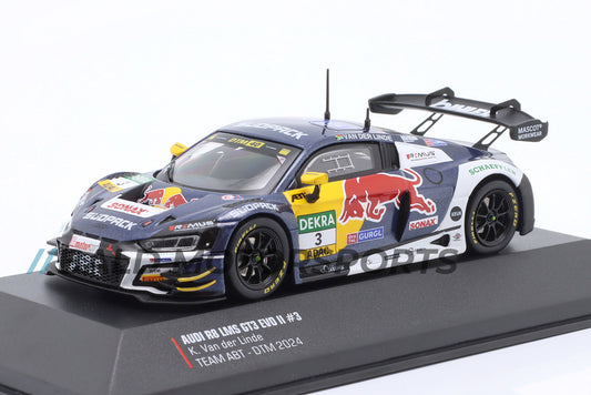 Audi R8 LMS GT3 Evo II Team Abt Sportsline Kelvin van der Linde DTM 2024 1:43 Ixo
