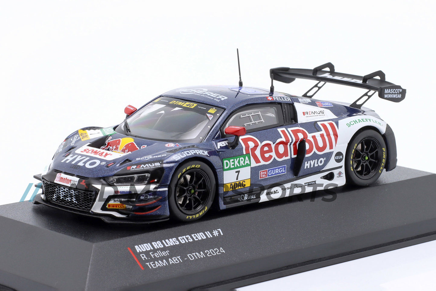 Audi R8 LMS GT3 Evo II Team Abt Sportsline Ricardo Feller DTM 2024 1:43 Ixo