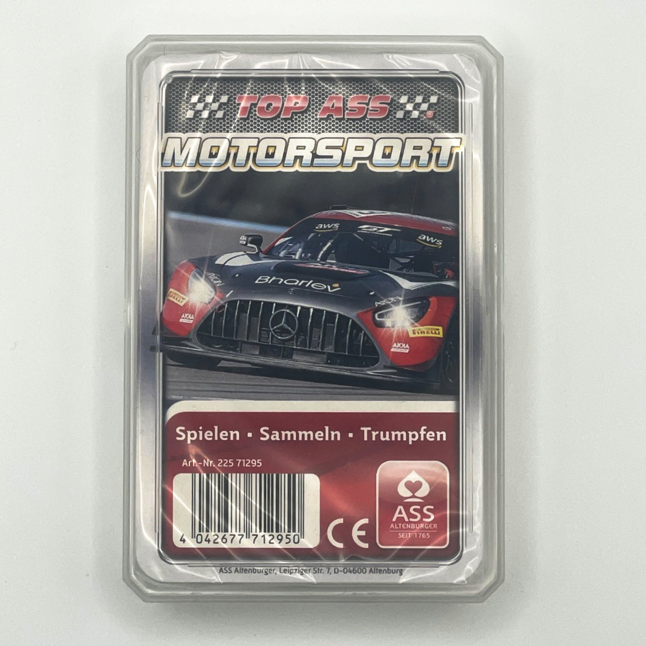 TOP Ace Motorsport Ace Altenburger Playing Cards