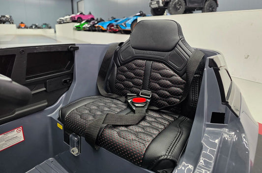 Audi RS6 Avant GT Kinderauto 12 Volt grau mit Fernbedienung
