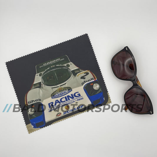 Bald Motorsports Brillenputztuch Motiv "Porsche 956"