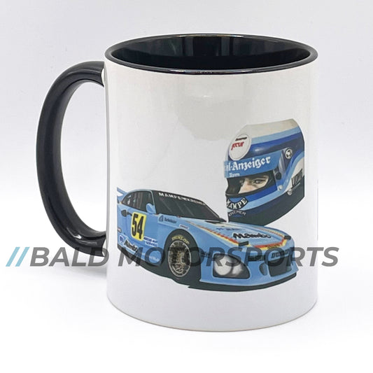 Bald Motorsports hochwertige Keramiktasse Motiv "Porsche 935 Mambo"