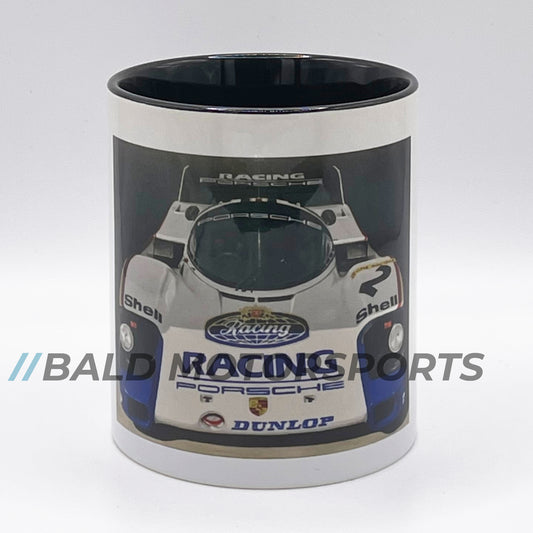 Bald Motorsports hochwertige Keramiktasse Motiv "Porsche 956"