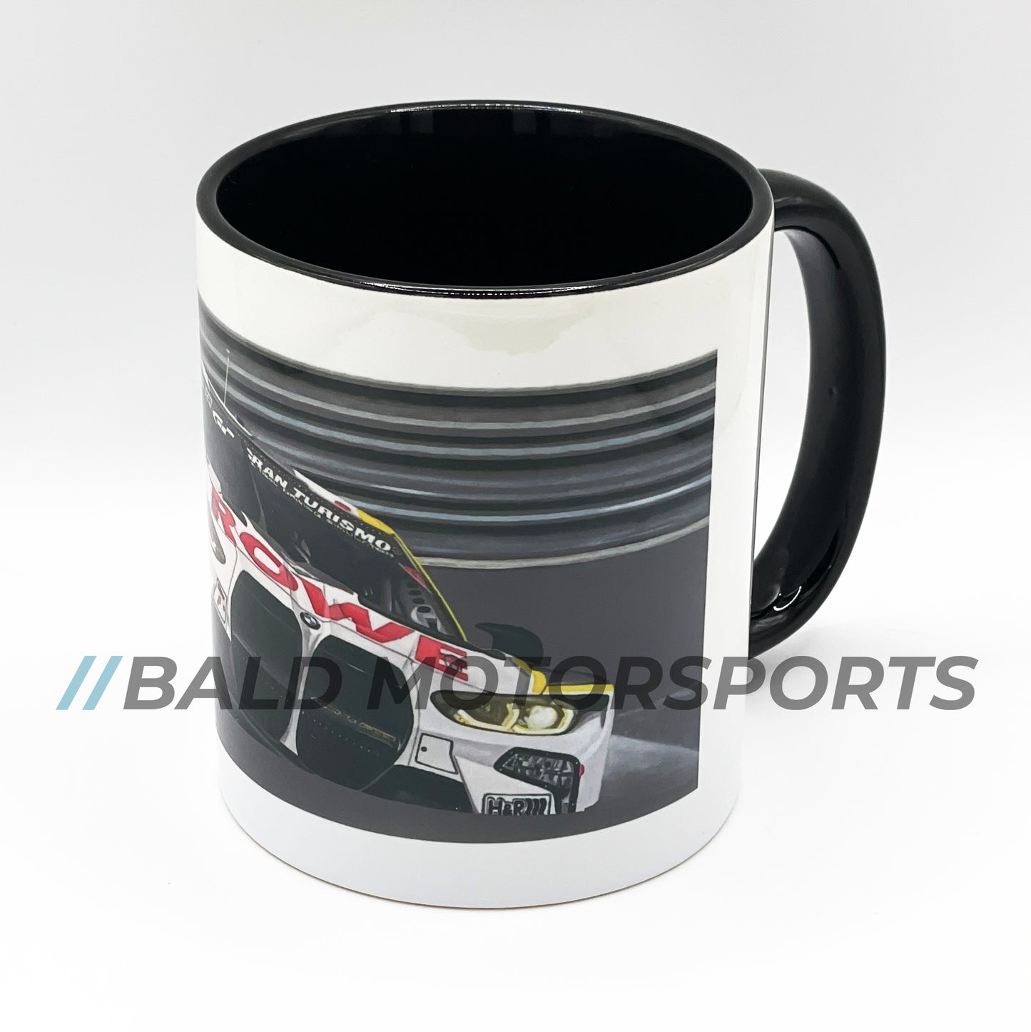 Bald Motorsports hochwertige Keramiktasse Motiv "BMW M4 GT3 Karussell"