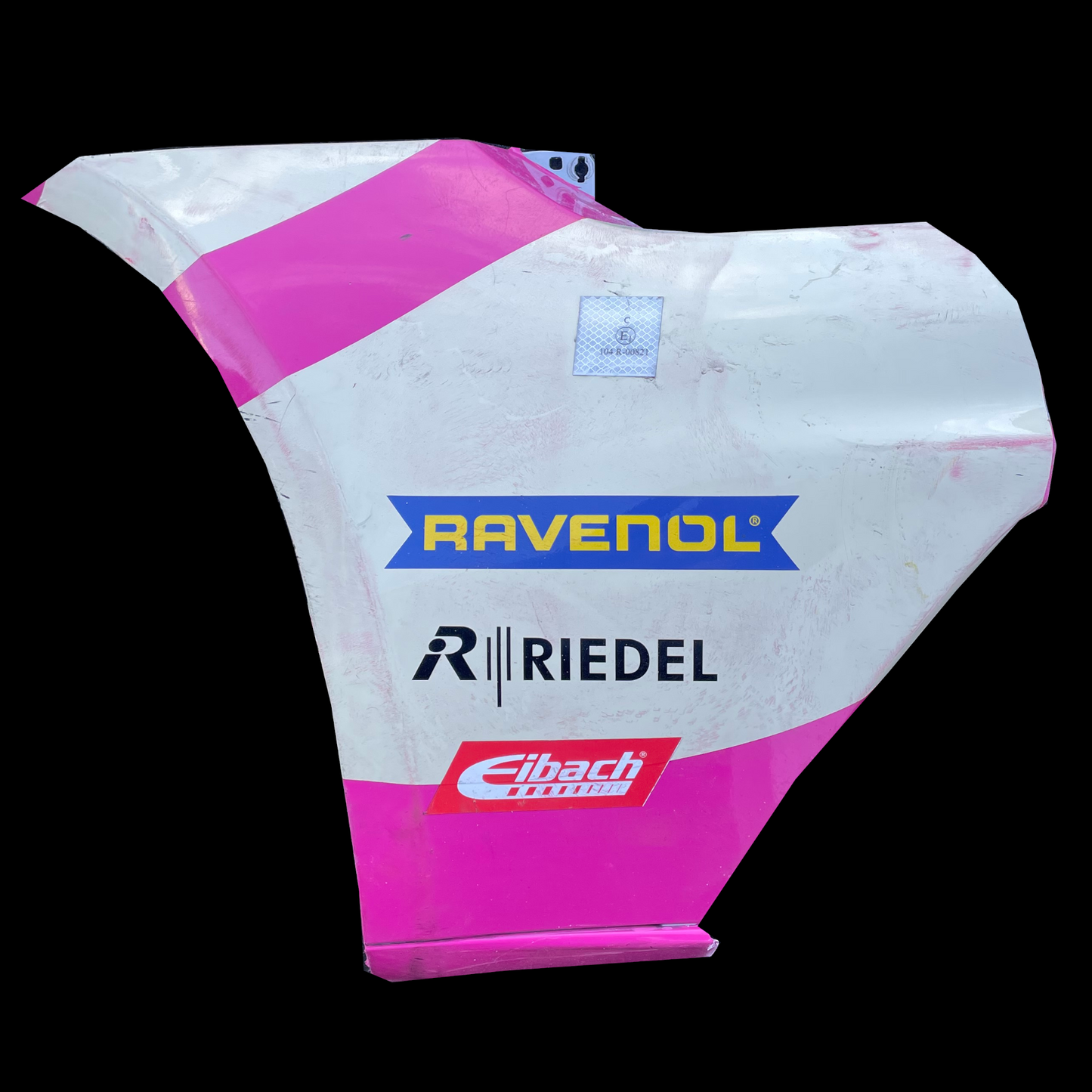 Motorsport Used Part/Deko Porsche 911 (992) GT3 Cup Seitenteil links pink