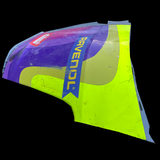 Motorsport Used Part/Deko Porsche 911 (992) GT3 Cup vorderes Seitenteil rechts bunt