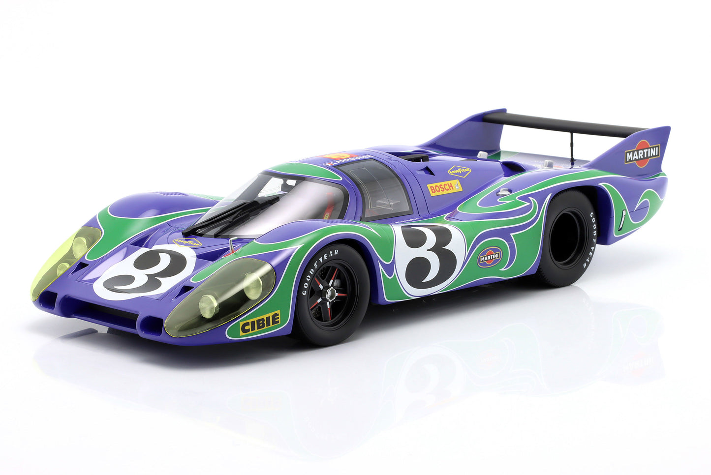 Porsche 917LH Martini International Racing 24h Le Mans 1970 Larrousse, Kauhsen 1:12 CMR
