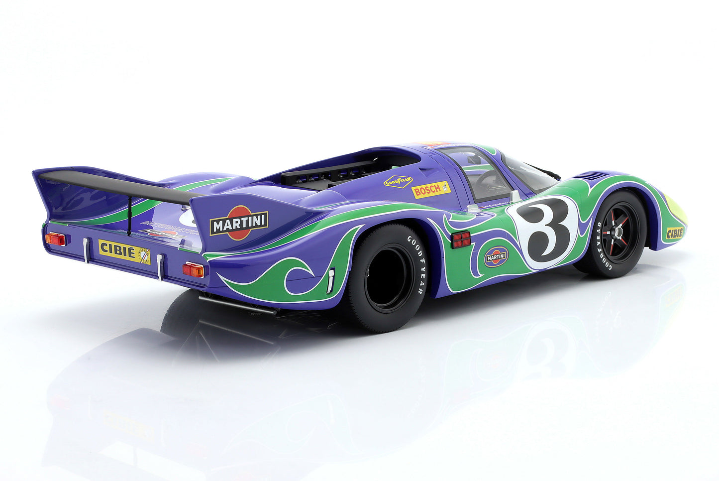 Porsche 917LH Martini International Racing 24h Le Mans 1970 Larrousse, Kauhsen 1:12 CMR