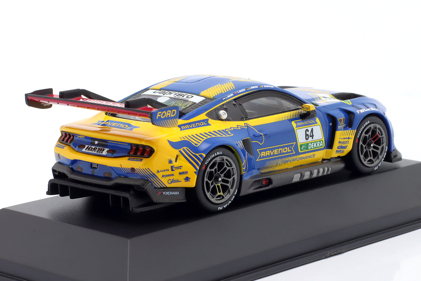 Ford Mustang GT3 HRT Ford Performance Olsen, Maini, Stippler, Owega 24h Nürburgring 2025 1:43 Ixo