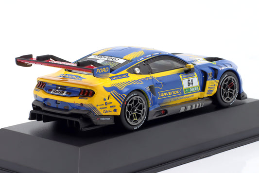 Ford Mustang GT3 HRT Ford Performance Olsen, Maini, Stippler, Owega 24h Nürburgring 2025 1:43 Ixo