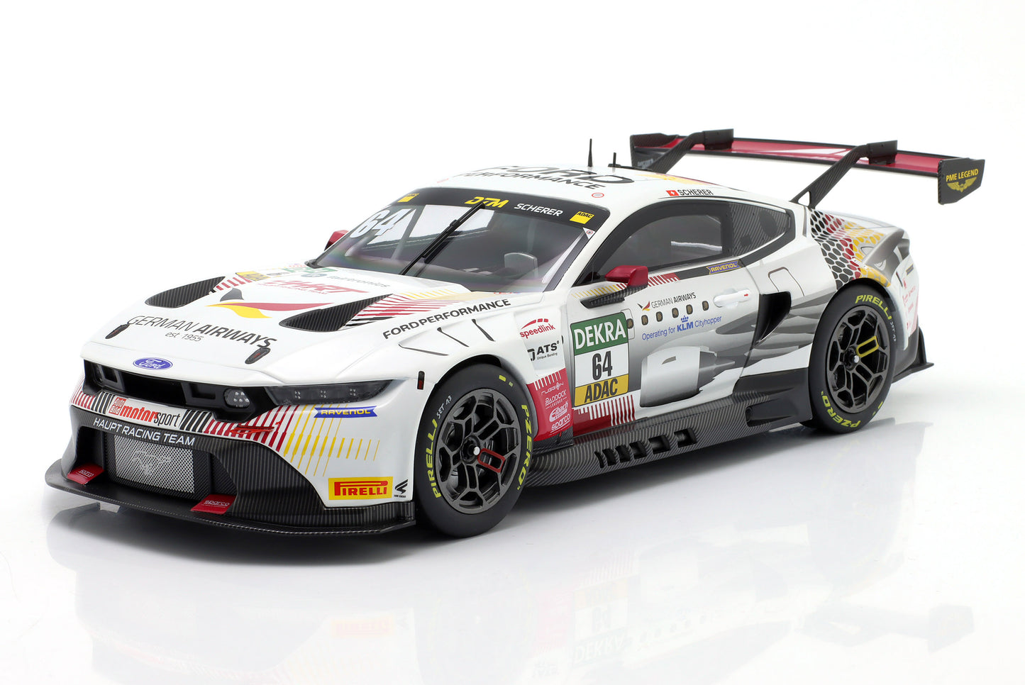 Ford Mustang GT3 Haupt Racing Team Fabio Scherer DTM 2025 1:18 Ixo