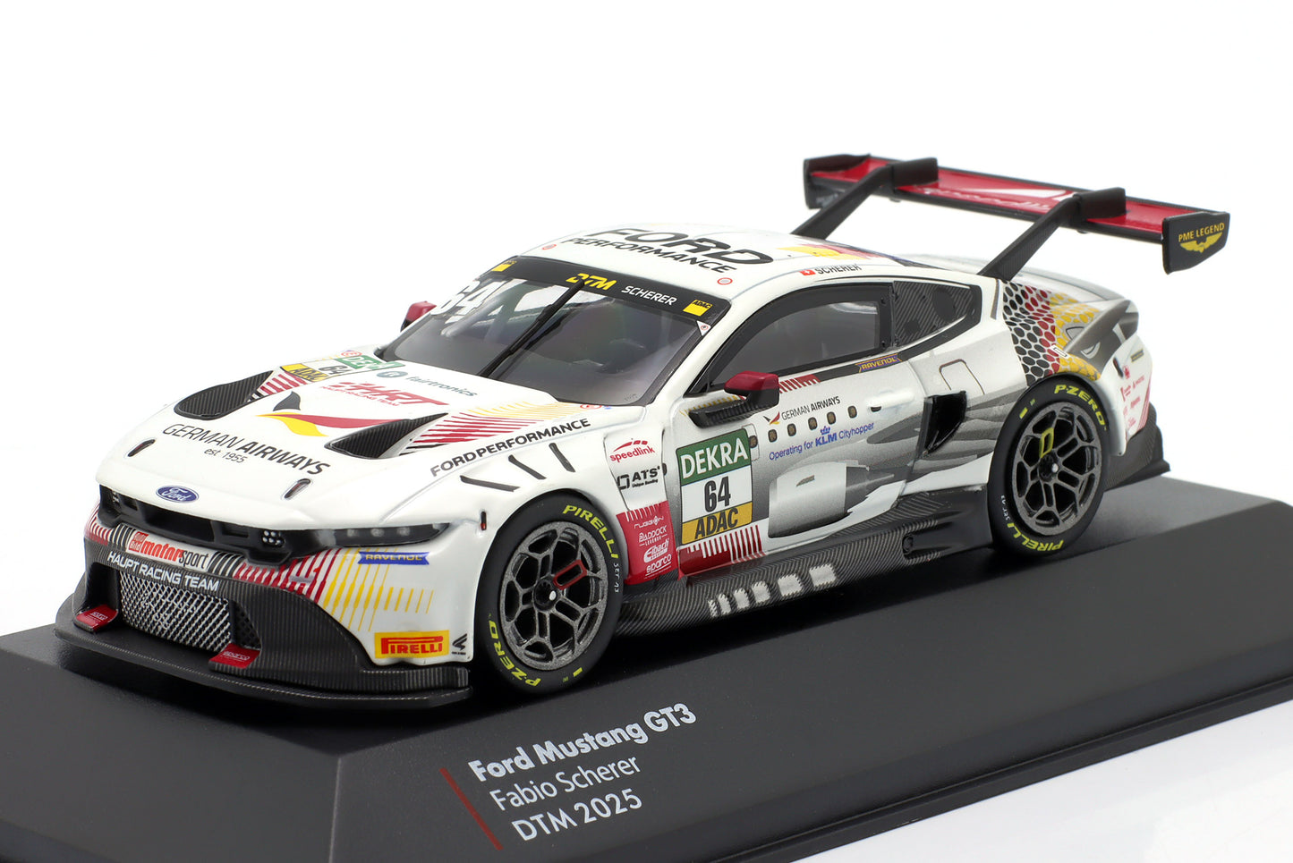 Ford Mustang GT3 Haupt Racing Team Fabio Scherer DTM 2025 1:43 Ixo