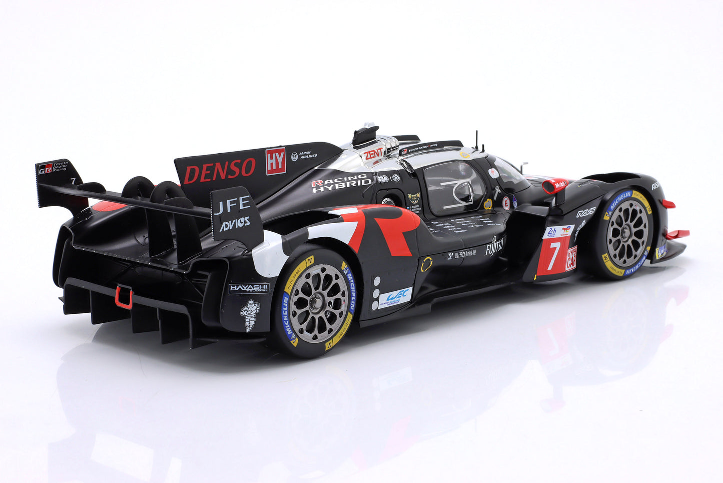 Toyota GR010 Hybrid Toyota Gazoo Racing Zweiter 24h Le Mans 2024 1:18 Ixo