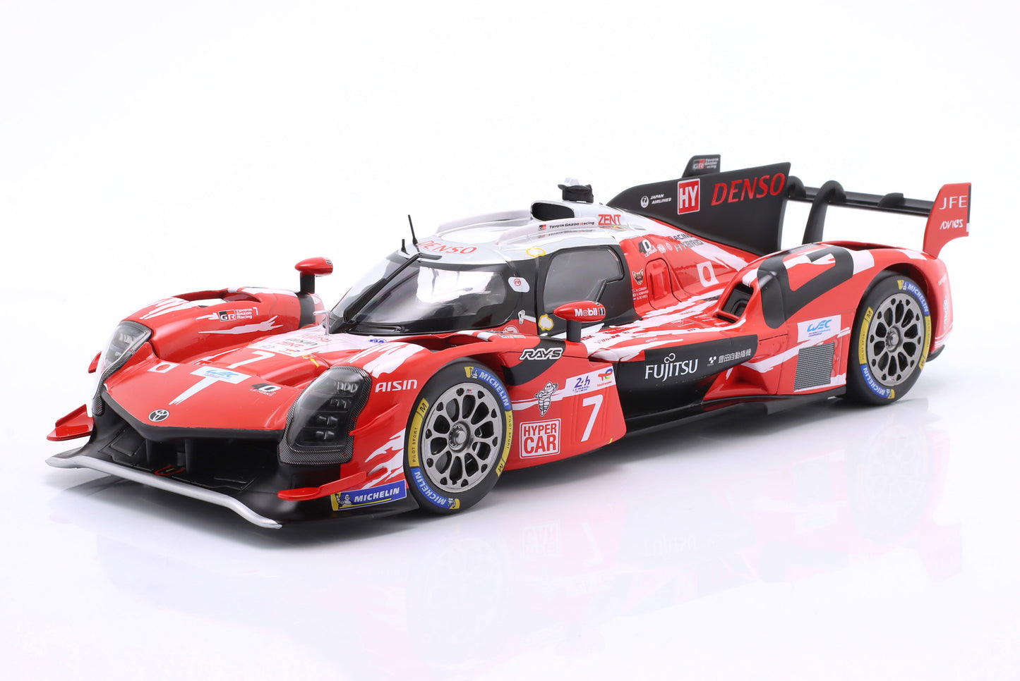 Toyota GR010 Hybrid Toyota Gazoo Racing Conway, Kobayashi, de Vries 24h Le Mans 2025 1:18 Ixo