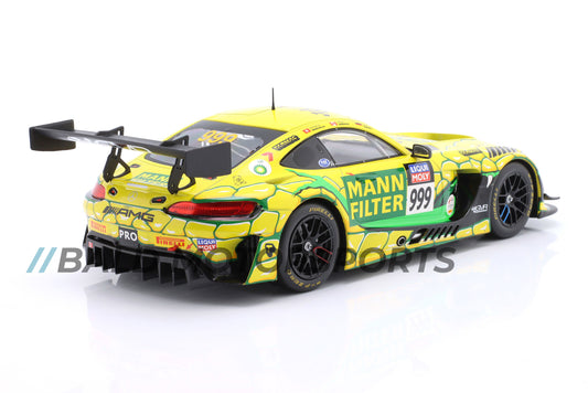 Mercedes-Benz AMG GT3 Evo "Mamba" GruppeM Racing 12h Bathurst 2023 Ixo 1:18