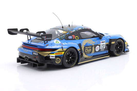 Porsche 911 GT3 Phantom Global Racing Buus, Eriksson, Evans 12h Bathurst 2024 1:18 Ixo