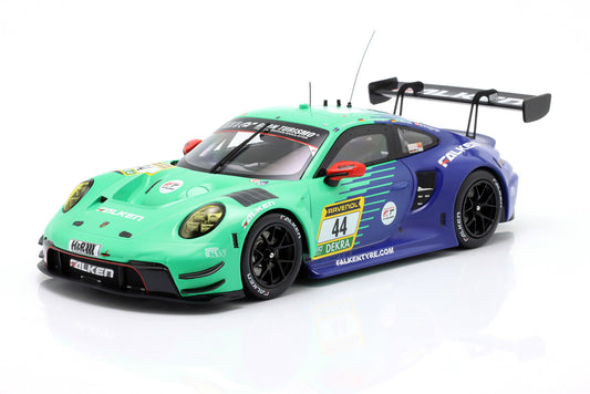 Porsche 911 GT3 R Falken Motorsports Heinemann, Menzel, Ragginger 24h Nürburgring 2023 1:18 Ixo
