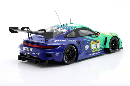 Porsche 911 GT3 R Falken Motorsports Heinemann, Menzel, Ragginger 24h Nürburgring 2023 1:18 Ixo