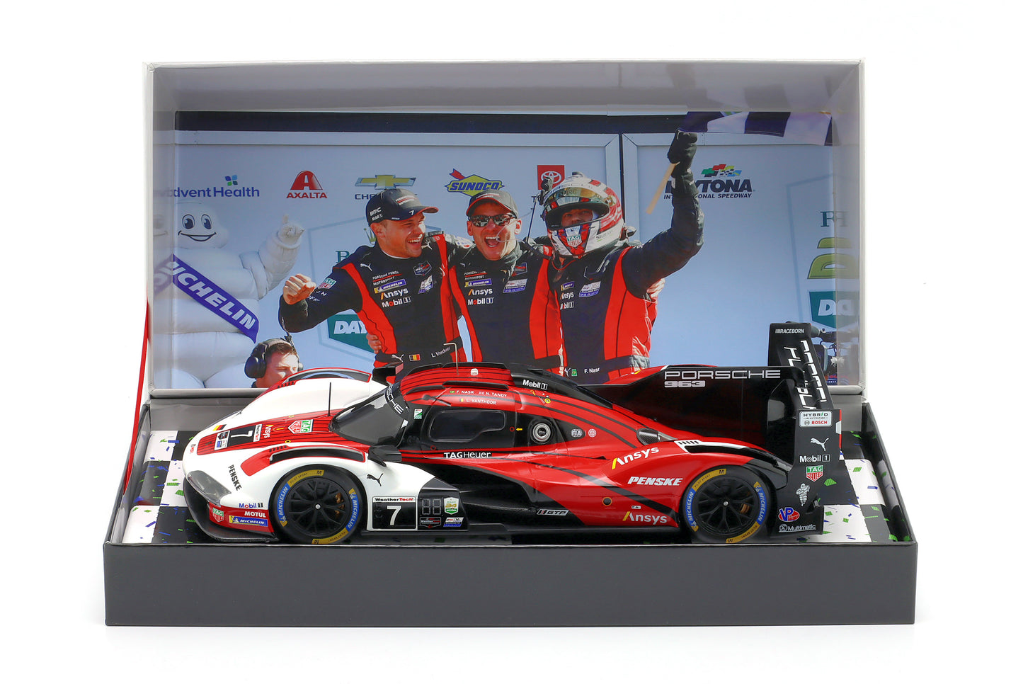 Porsche 963 Porsche Penske Motorsport Sieger 24h Daytona 2025 1:18 Ixo