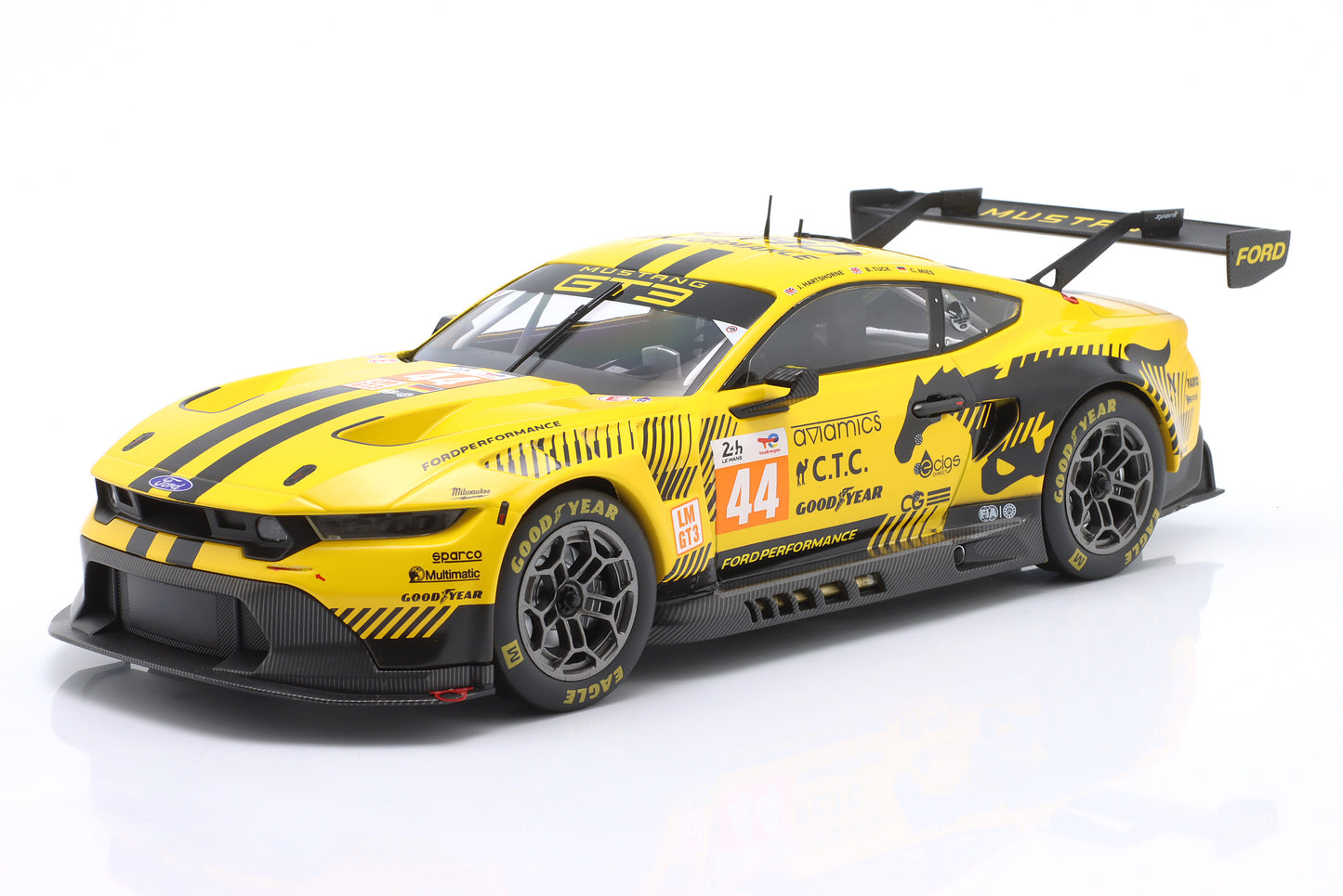 Ford Mustang GT3 Proton Competition 24h Le Mans 2024 Hartshorne, Tuck, Mies 1:18 Ixo