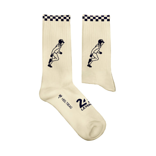 Hochwertige Motorsportsocken Le Mans Le Sprint Sport Socks Heel Tread