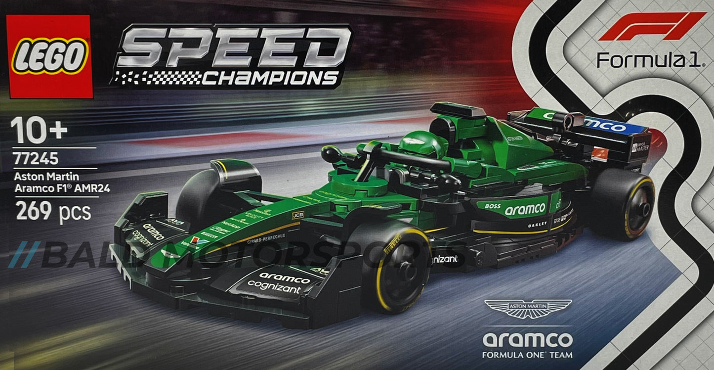 Lego Speed Champions 77245 Aston Martin AMR24 Formel-1-Rennwagen