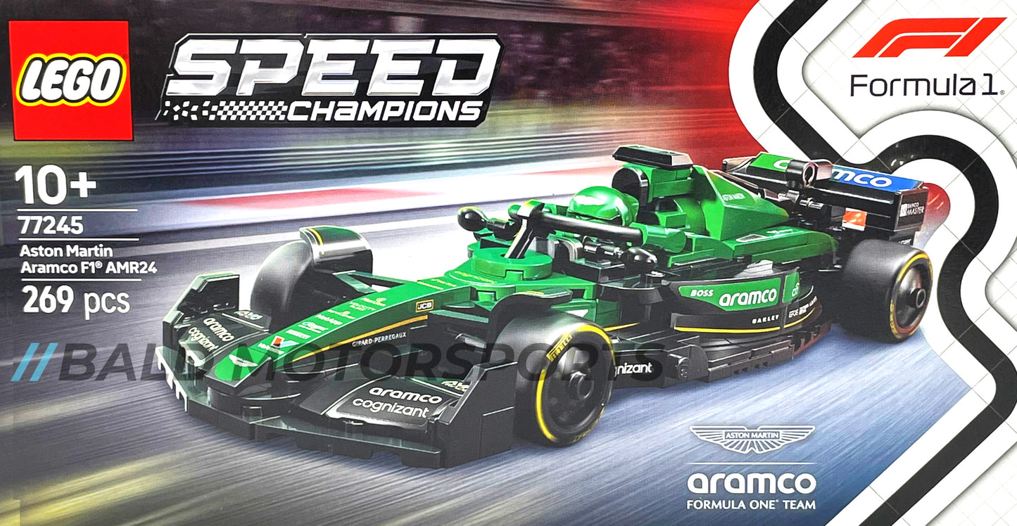 Lego Speed Champions 77245 Aston Martin AMR24 Formel-1-Rennwagen