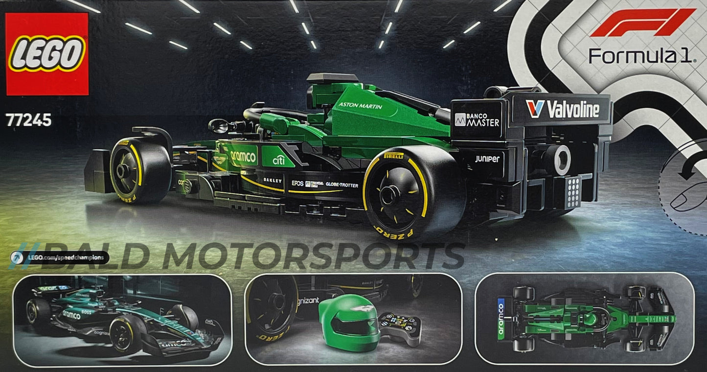 Lego Speed Champions 77245 Aston Martin AMR24 Formel-1-Rennwagen