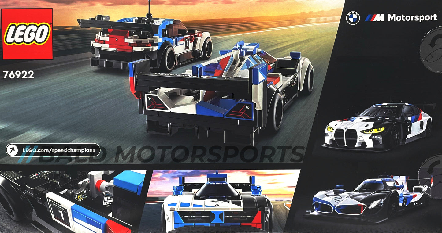 Lego Speed Champions Set 76922 BMW M4 GT3 & BMW M Hybrid V8