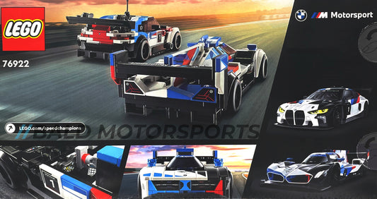 Lego Speed Champions Set 76922 BMW M4 GT3 &amp; BMW M Hybrid V8