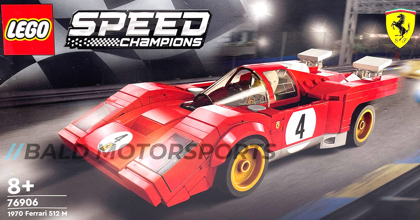 B-Ware wegen beschädigter Verpackung- Lego Speed Champions 76906 Ferrari 512 M Baujahr 1970