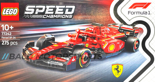 Lego Speed Champions 77242 Ferrari SF-24 Formula 1 Racing Car
