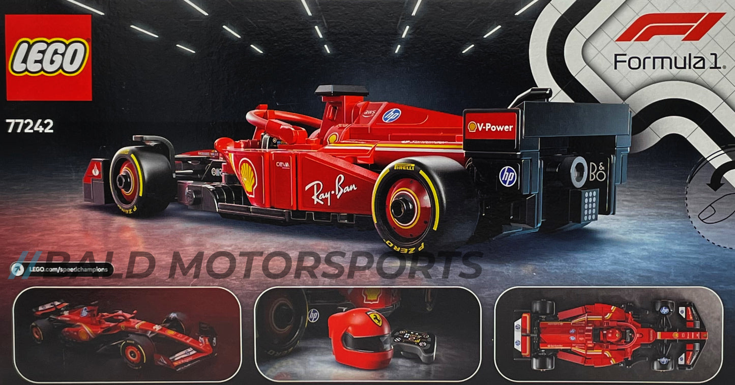 Lego Speed Champions 77242 Ferrari SF-24 Formel-1-Rennwagen