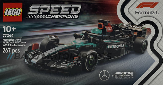 Lego Speed Champions 77244 Mercedes-AMG Petronas F1-Team W15 E Performance Formel-1-Rennwagen