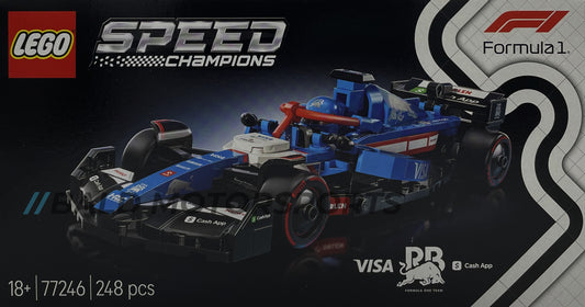 Lego Speed Champions 77246 Visa Cash App RB VCARB 01 Formel-1-Rennwagen