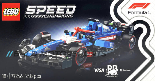 Lego Speed Champions 77246 Visa Cash App RB VCARB 01 Formula 1 Racing Car