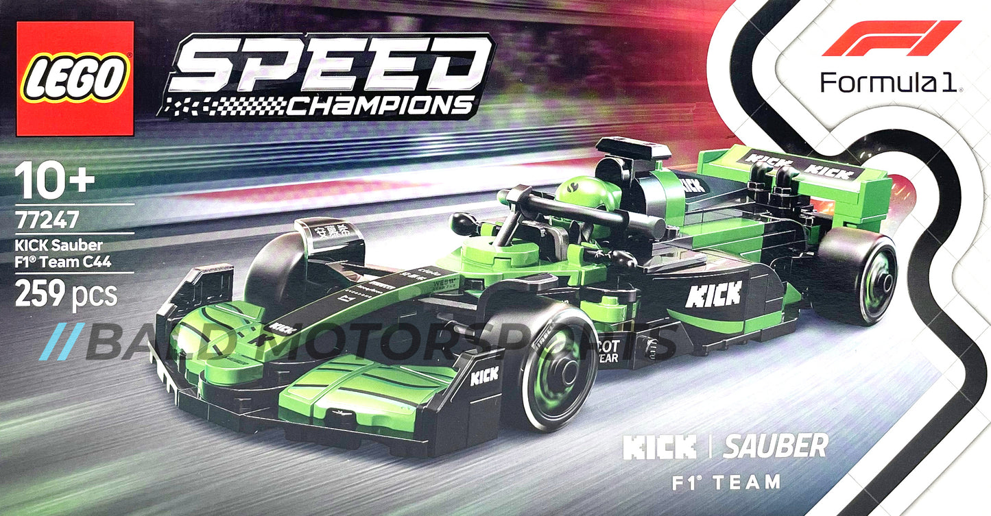 Lego Speed Champions 77247 Kick Sauber F1 Team C44 Formel-1-Rennwagen