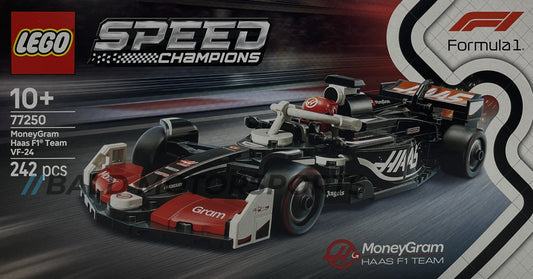 Lego Speed Champions 77250 MoneyGram Haas VF-24 Formel-1-Rennwagen