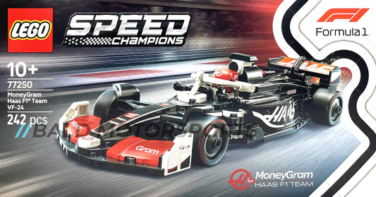 Lego Speed Champions 77250 MoneyGram Haas VF-24 Formula 1 Racing Car