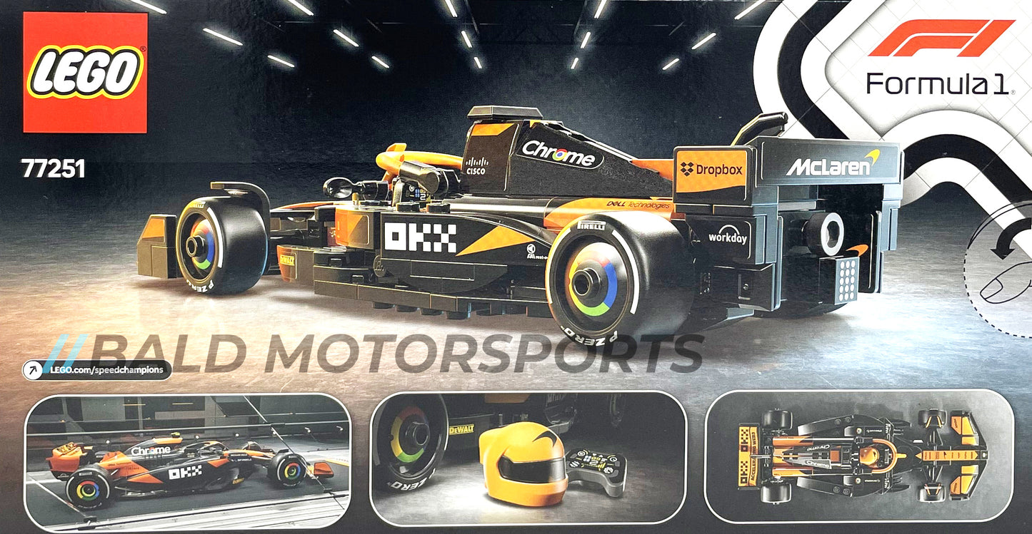 Lego Speed Champions 77251 McLaren MCL38 Formel-1-Rennwagen