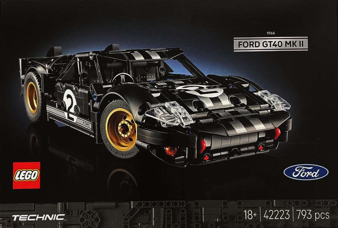 Lego Technic 42223 1966 Ford GT40 MKII Rennwagen