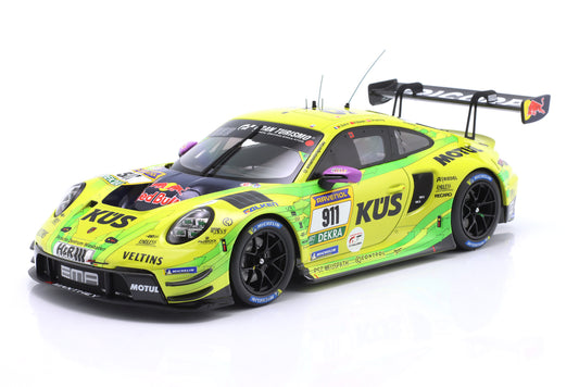 Porsche 911 GT3 R "Grello" Manthey Racing Zweiter 24h Nürburgring 2025 1:18 Ixo