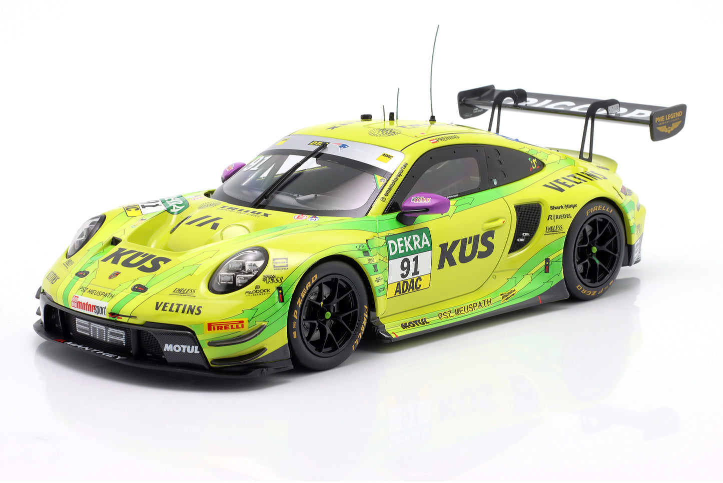 Porsche 911 GT3 R "Grello" Manthey EMA Thomas Preining DTM 2025 1:18 Ixo