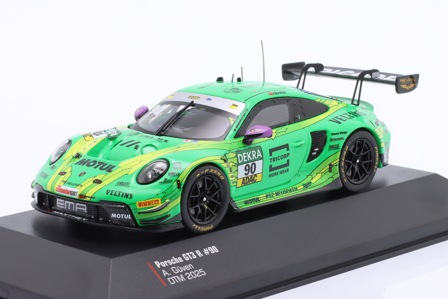 Porsche 911 GT3 R "Grello" Manthey EMA Ayhancan Güven Sieger DTM 2025 1:43 Ixo